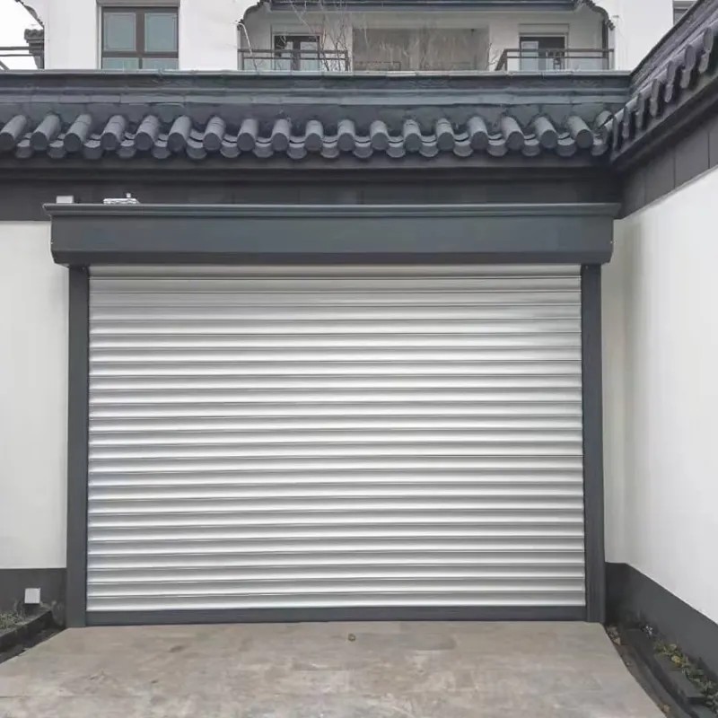 Rolling გარე უსაფრთხოების Roller Shutter კარები